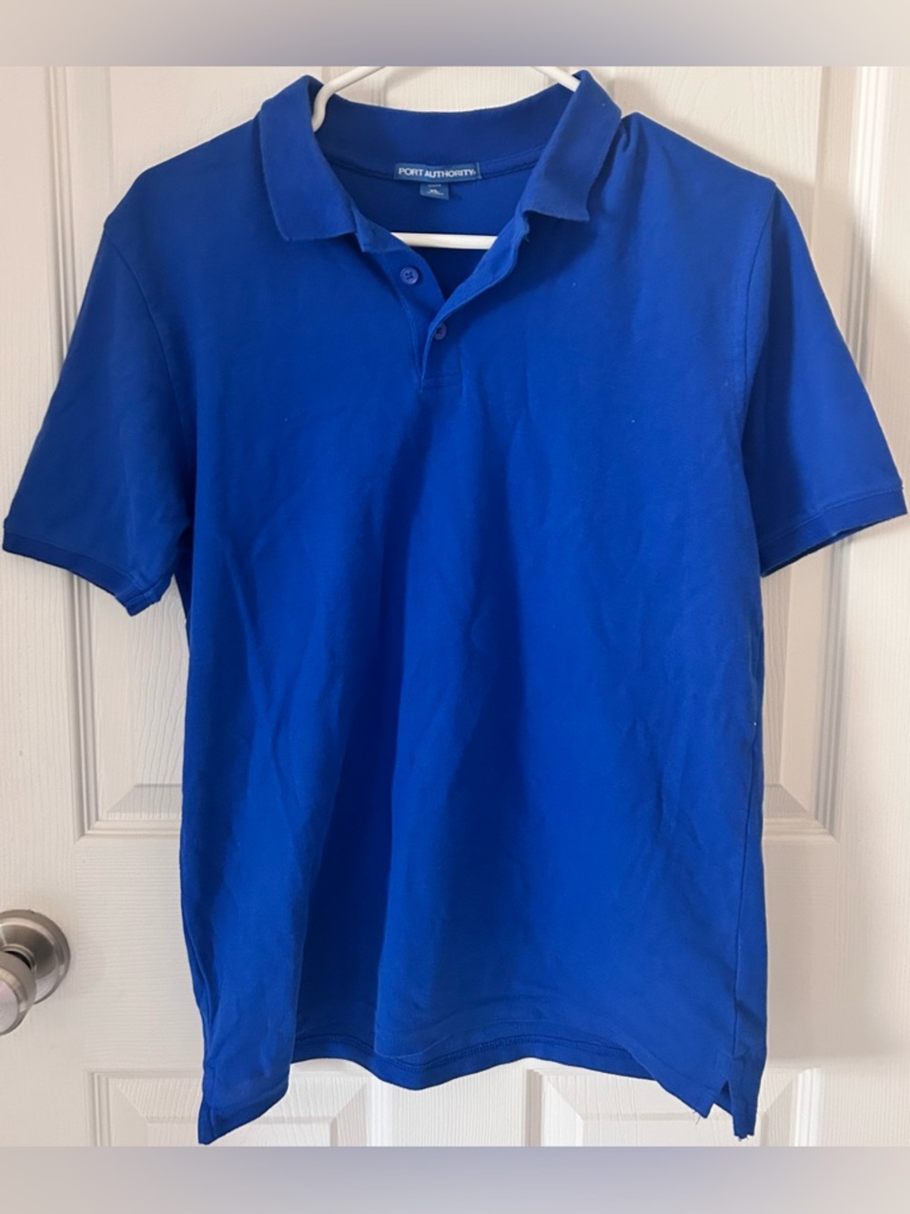 Port Authority boys Royal Blue Polo Shirt